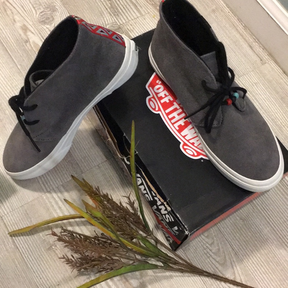 Vans Chukka Slim sneakers suede Beads Pewter gray
